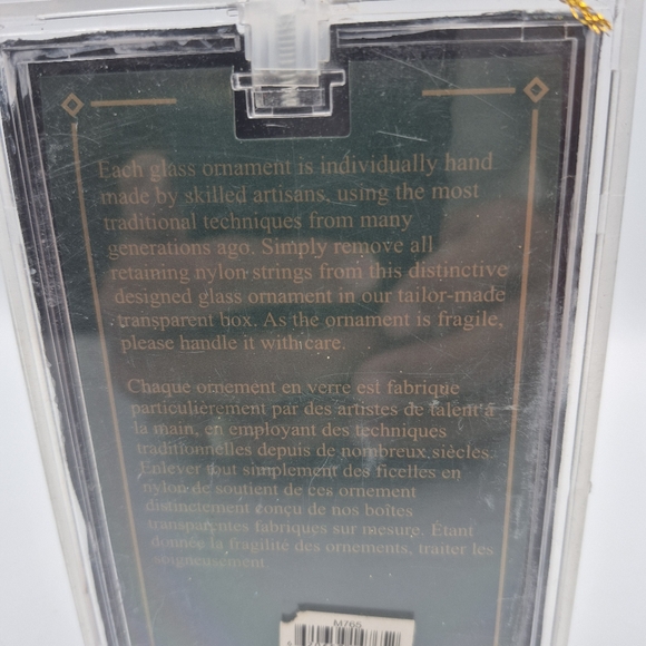 Vintage  Glass Basketball Jersey Ornament Number 5 - Picture 2 of 3